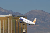 N476UA @ KLAS - Ted Airlines / 2001 Airbus Industrie A320-232 - by Brad Campbell