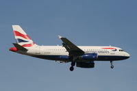 G-EUOI @ EBBR - arrival of flight BA392 to rwy 02 - by Daniel Vanderauwera