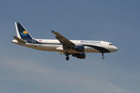 TS-INI @ EBBR - arrival of flight 8U924 to rwy 02 - by Daniel Vanderauwera