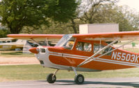 N5503K - Registered as a Bellanca Decathalon  -  At the former Mangham Airport, North Richland Hills, TX