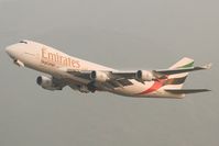 OO-THD @ VHHH - Emirates Cargo 747-400 - by Andy Graf-VAP