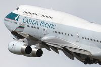 B-HUB @ EGLL - Cathay Pacific 747-400 - by Andy Graf-VAP