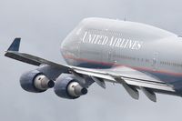 N181UA @ EGLL - United Airlines 747-400 - by Andy Graf-VAP