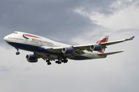 G-BNLC @ EGLL - British Airways 747-400 - by Andy Graf-VAP
