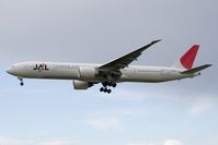 JA732J @ EGLL - JAL 777-300 - by Andy Graf-VAP