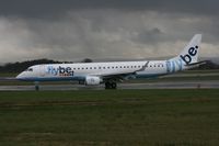 G-FBEA @ EGCC - Taken at Manchester Airport on a typical showery April day - by Steve Staunton