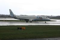 G-FBEB @ EGCC - Taken at Manchester Airport on a typical showery April day - by Steve Staunton