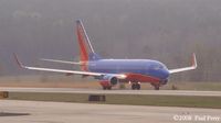 N272WN @ RDU - A quite new ship lining up on 5L - by Paul Perry