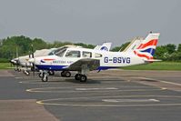 G-BSVG @ EGTB - Registered Owner:  AIRWAYS AERO ASSOCIATIONS LTD - Ex: C-GZAV - by Clive Glaister