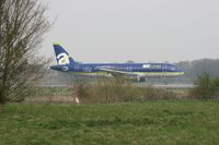EC-KBM @ EGKK - Gatwick Airport 21/04/08 (married 19/04/08 - spotting two days later) - by Steve Staunton