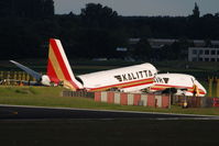N704CK @ BRU - Kalitta 747-200 overrun the runway at BRU - by Yakfreak - VAP