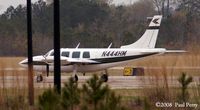 N444HM @ W03 - In for a short while at Wilson, NC - by Paul Perry