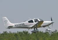 N306SR @ TTA - Departing runway 21 - by John W. Thomas