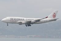 B-KAF @ VHHH - Dragonair Cargo 747-400