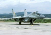 6425 @ LZSL - This MiG-29 was one of the Slovak aircraft participating in the Co-operative Change exercise. - by Joop de Groot