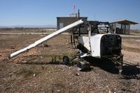 UNKNOWN @ NICOSIA - Takn at Nicosia Airport, Cyprus - wrecked Cessna 150 (I think). It must be noted that this airport is closed to general visitors. - by Steve Staunton