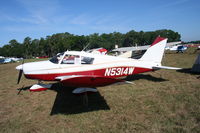 N5314W @ LAL - Piper PA-28-160 - by Florida Metal
