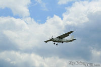 N3927G @ 7B9 - 27G on final at Ellington, CT - by Dave G