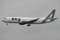 TC-SKD @ EBBR - Sky Airlines Boeing 737-400 - by Yakfreak - VAP