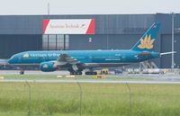 VN-A144 @ LOWW - VIETNAM AIRLINES President Nguy?n Minh Tri?t  on board - by Delta Kilo