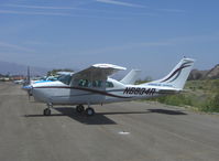 N6834R @ SZP - 1966 Cessna T210G TURBO CENTURION, Continental TSIO-520-C 285 Hp - by Doug Robertson