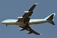 HL7400 @ LFSB - KAL 518 inbound from FRA - by runway16