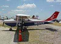 N637CP @ FTW - Cowtown Warbird Roundup 2008, Civil Air Patrol display, 2005 Cessna 182T Skylane, c/n 18281532 - by Timothy Aanerud