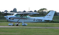 G-CDDK @ EGKA - A pleasant May evening at Shoreham Airport , Sussex , UK - by Terry Fletcher