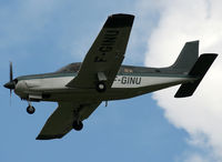 F-GINU @ LFBO - Landing rwy 32L - by Shunn311