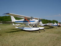 SE-CXE @ ESKB - cessna 172A Float Plane - by Maurice Lewis Fishman