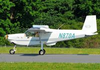 N870A @ HBI - Arriving runway 21 - by John W. Thomas