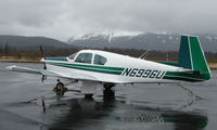 N6996U @ SWD - Mooney 20C at a very wet Seward , Alaska - by Terry Fletcher