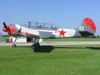 G-CBRU @ EGBK - Yak-52 seen at Sywell - by Simon Palmer