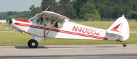 N4005Z @ DAN - 1963 Piper PA -18-150 in Danville Va. - by Richard T Davis