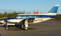 N7426L @ FAI - Wright Air Services Piper Pa31 on Fairbanks East Ramp - by Terry Fletcher