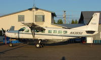 N4365U @ FAI - Wright Air Services Cessna Caravan on Fairbanks East Ramp - by Terry Fletcher