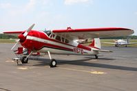 N1571D @ SFQ - 1952 Cessna 195A N1571D on display at the 2008 Virginia Regional Festival of Flight. - by Dean Heald