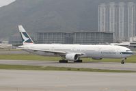B-HNE @ VHHH - Cathay Pacific 777-300