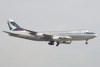 B-HUL @ VHHH - Cathay Pacific Cargo 747-400 - by Andy Graf-VAP