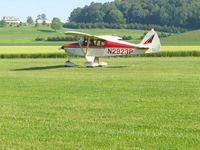 N2923P @ 2D7 - Arriving at Beach City Father's Day fly-in. - by Bob Simmermon