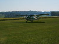 N83561 @ 2D7 - Departing Beach City Father's Day fly-in. - by Megan Simmermon
