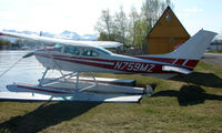 N759MZ @ LHD - Cessna 182 at Lake Hood - by Terry Fletcher