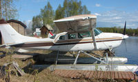 N6181Z @ LHD - Cessna 206 at Lake Hood - by Terry Fletcher