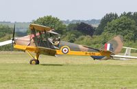G-APAP @ EGWN - de Havilland DH.82A Tiger Moth - by Roger Syratt