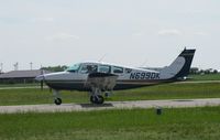 N699DK @ KAXN - Taxiing to runway 31. - by Kreg Anderson