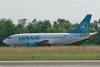 LX-LGP @ LFSB - Luxair taxi on bravo - by runway16