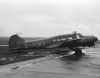 G-AIWV @ KRH - Anson at Redhill 30 Jan 1948 - by F Lindsley