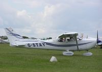 G-STAY @ EGTB - Cessna departing from Booker - by Simon Palmer