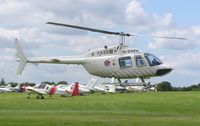 G-ZAPH @ EGTB - Bell 206B - by Simon Palmer