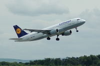 D-AIQU @ EGCC - Lufthansa - Taking off - by David Burrell